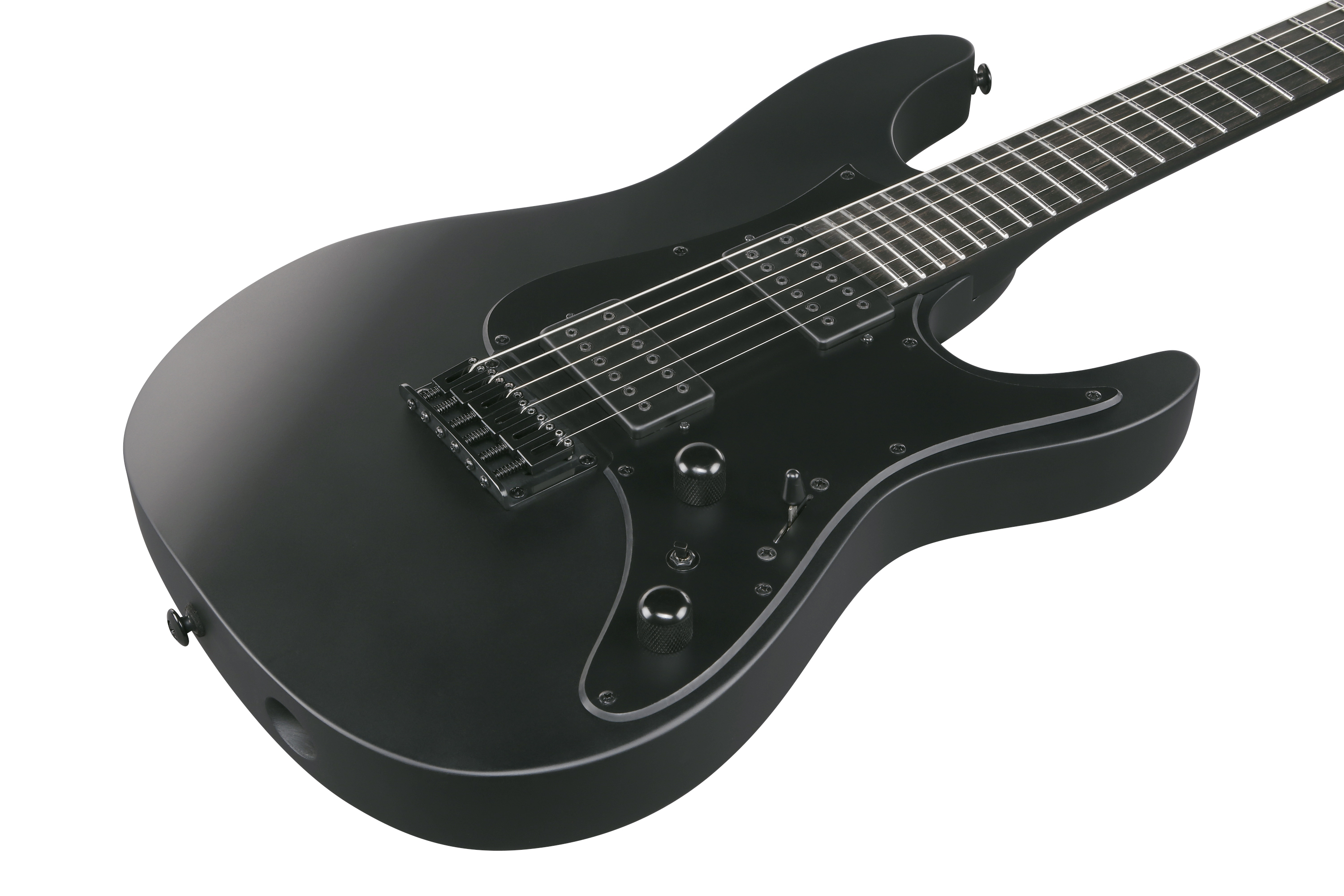 AZ41B1-BKF Iron Label AZ E-Gitarre Black Flat